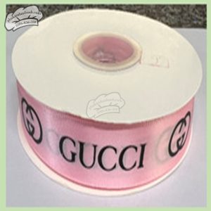 Ruy băng GUCCI 2.5cm x 43m Hồng - Cuộn