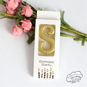 Nến số 8 Cao cấp (1 số/vỉ) - Vỉ