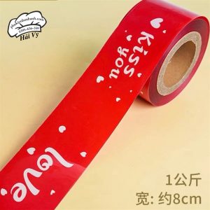 Quấn thành bánh Love Kiss you - Cuộn