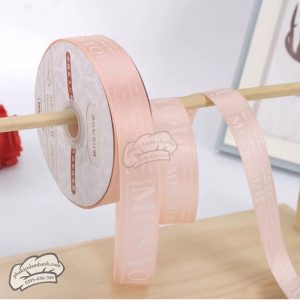 Ruy băng MISS 2.5cm x 43m Hồng nhạt - Cuộn