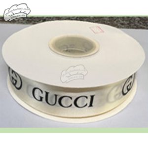 Ruy băng GUCCI 2.5cm x 43m Kem - Cuộn