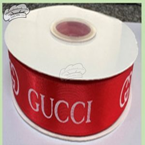 Ruy băng GUCCI 2.5cm x 43m Đỏ tươi - Cuộn