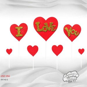 Tim chữ nhũ - V4031 - Set