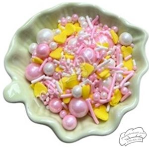 Kẹo cốm hồng vàng trắng (500g) - Gói