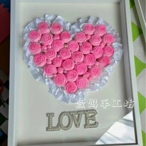 Que cắm chữ Love trắng - Set - Ảnh 5