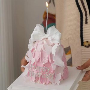 Alternative view of Ruy băng Poly bèo 4cm x 9m Trắng - Cuộn