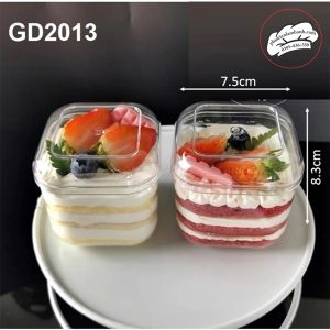 Cốc PS GD2013 Có nắp bầu - 10 Cái