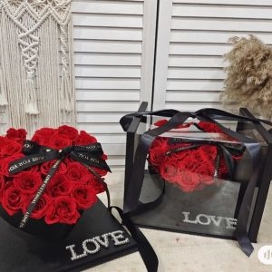 Que cắm chữ Love trắng - Set - Ảnh 3