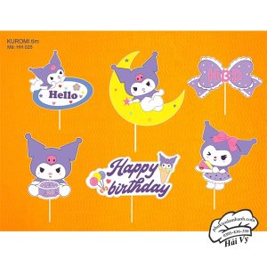 Kuromi tím - 2 Set