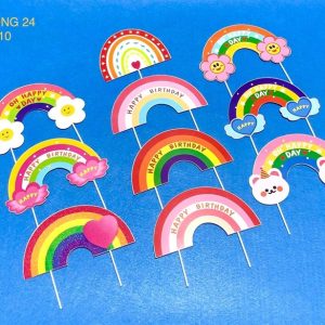 Cầu vồng mix loại 5 cái - Set