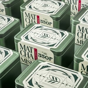 Hộp thiếc Chữ Nhật 13x8.3x6cm màu xanh - Cái