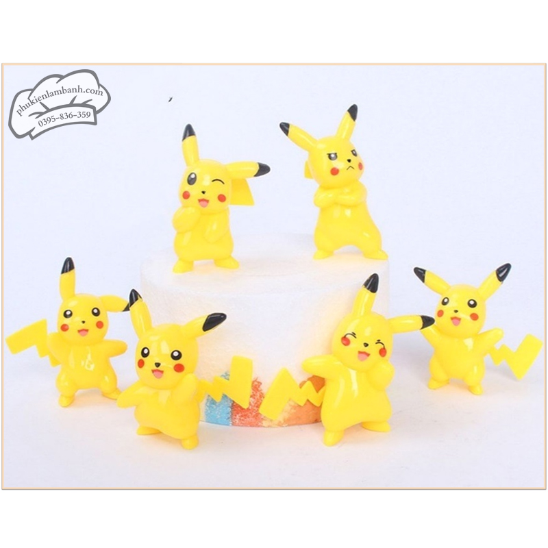 Bộ 6 con Pikachu - Bộ
