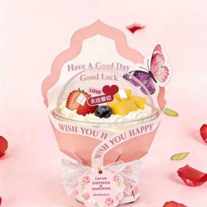 Set Ốc hoa Cầu kèm túi - Hồng - 10 Cái