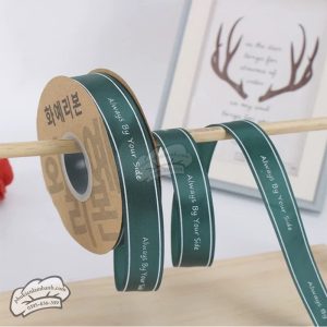 Ruy băng ALWAYS 2.5cm x 43m Xanh cổ vịt - Cuộn