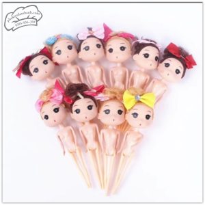 Búp bê chipi mặt cứng má hồng - 10 Con