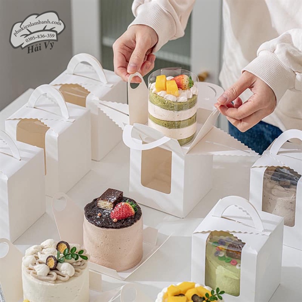 Hộp cupcake 1 lỗ - 5 Cái - Ảnh 5