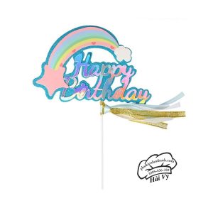 HPBD sao cầu vồng Xanh Hồng - Cái