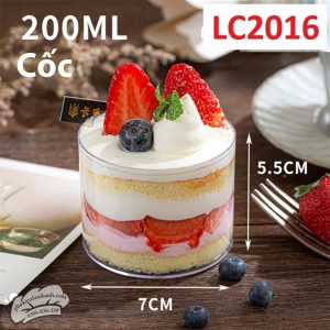 Cốc PS LC2016 không nắp - 10 Cái