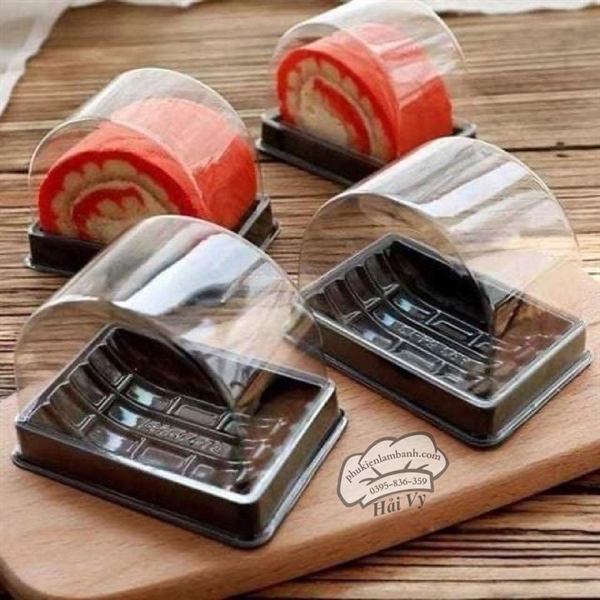 Hộp bán nguyệt A93 đáy đen - 100 Cái - Ảnh 2