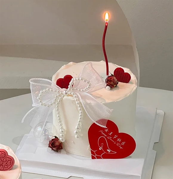 Nơ hạt ngọc trai mềm - Cái - Ảnh 2