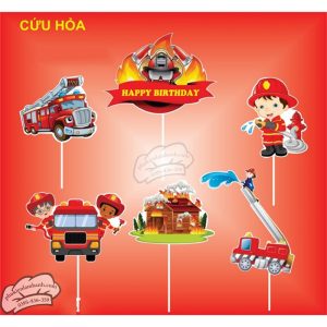Cứu hỏa - BX020 - Set