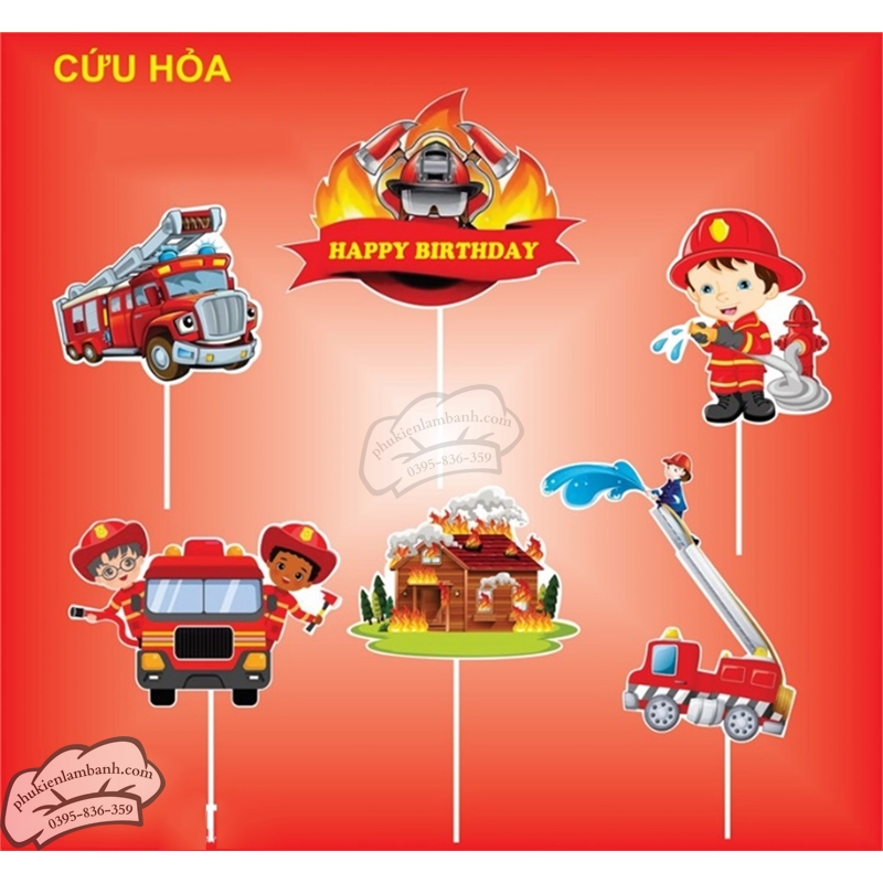 Cứu hỏa - BX020 - Set