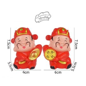 Ông thần tài cầm thỏi vàng - Ông