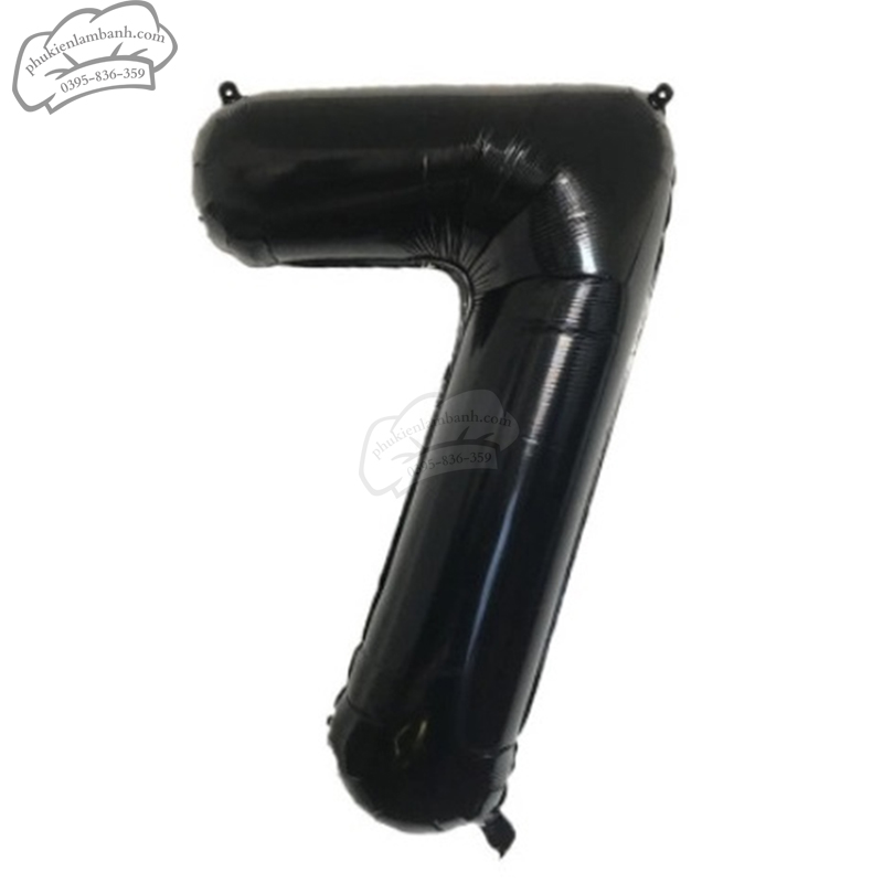 Bóng số đen số 7 (80cm) - 5 Cái