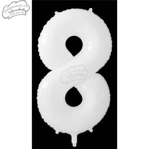Bóng số trắng số 8 (80cm) - 5 Cái