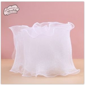 Tấm voan lưới trắng quấn bánh 1 tầng - Gói
