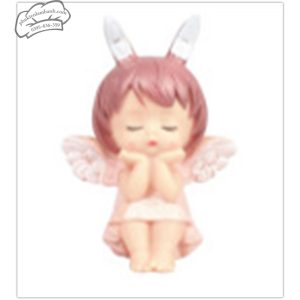 Em bé thiên sứ tai thỏ cánh nhỏ HỒNG size TO - Con
