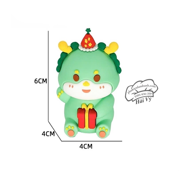 Hổ xanh cầm quà