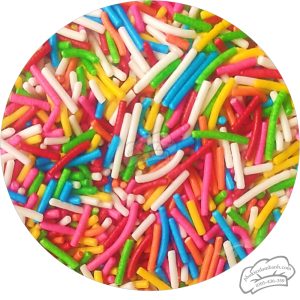 Kẹo cốm tăm mix màu (500g) - Gói
