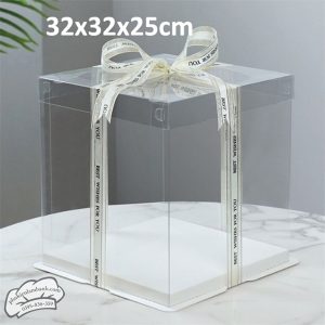 32x32x25cm Hộp mica 3CT 2 tầng - 3102+ - 5 Cái