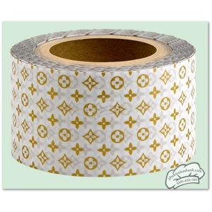 Quấn thành bánh meka LV trắng - Cuộn