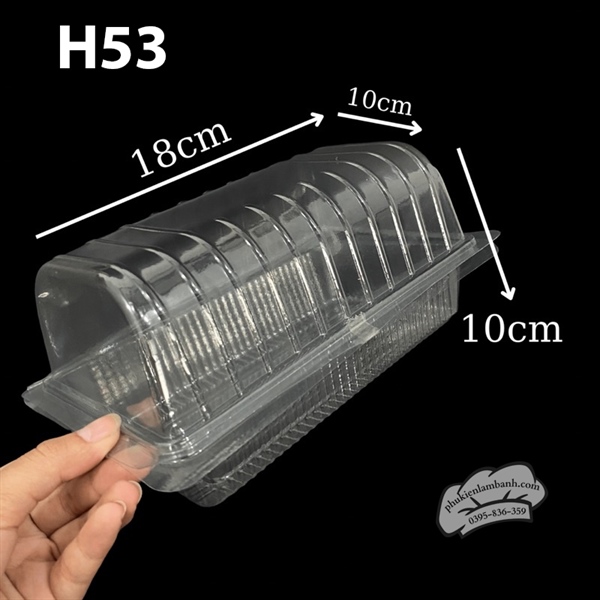 Hộp H53 PET - 50 Cái
