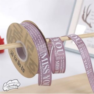 Ruy băng MISS 2.5cm x 43m Tím - Cuộn