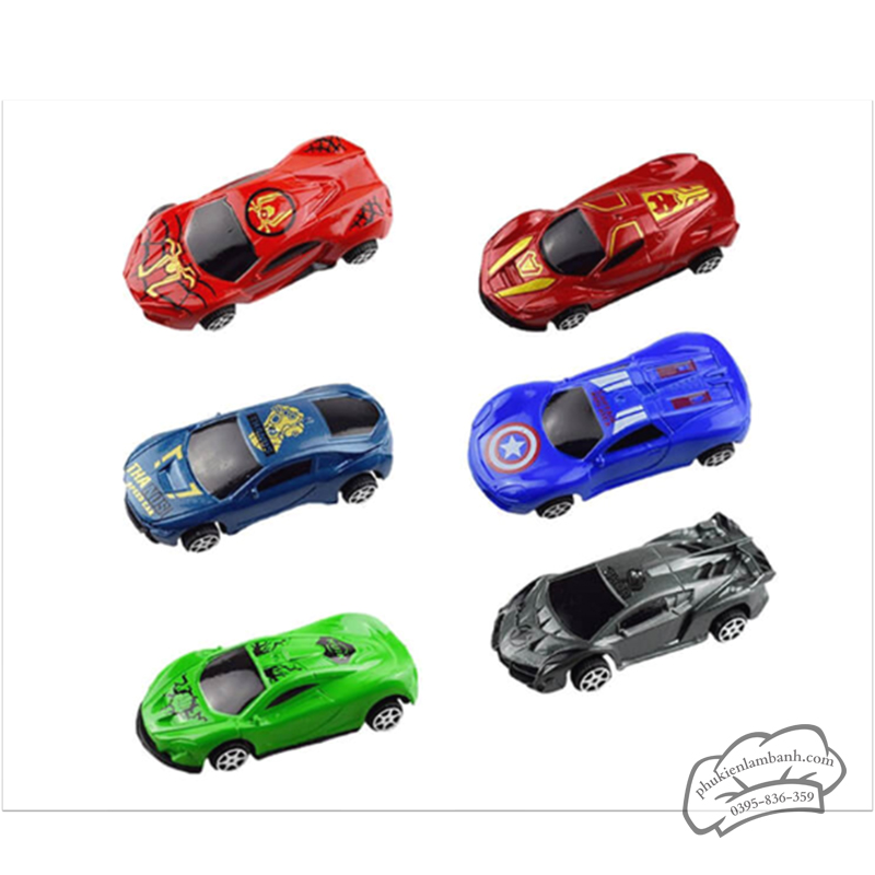 Set oto người nhện - Bộ