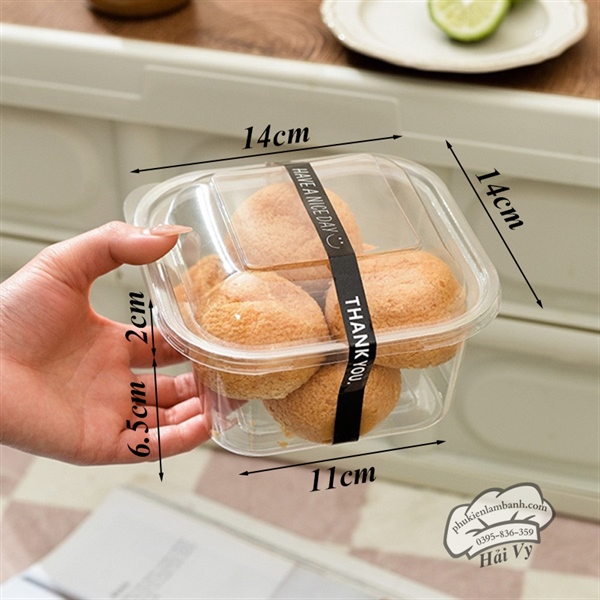 Hộp nhựa PET JL652 - 50 Cái