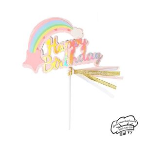 HPBD sao cầu vồng Vàng Hồng - Cái