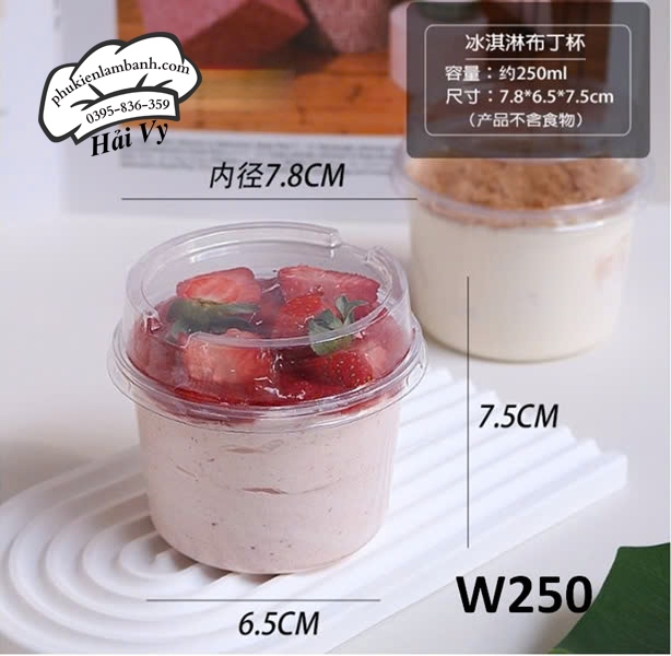 Cốc W250 250ml - 10 Cái
