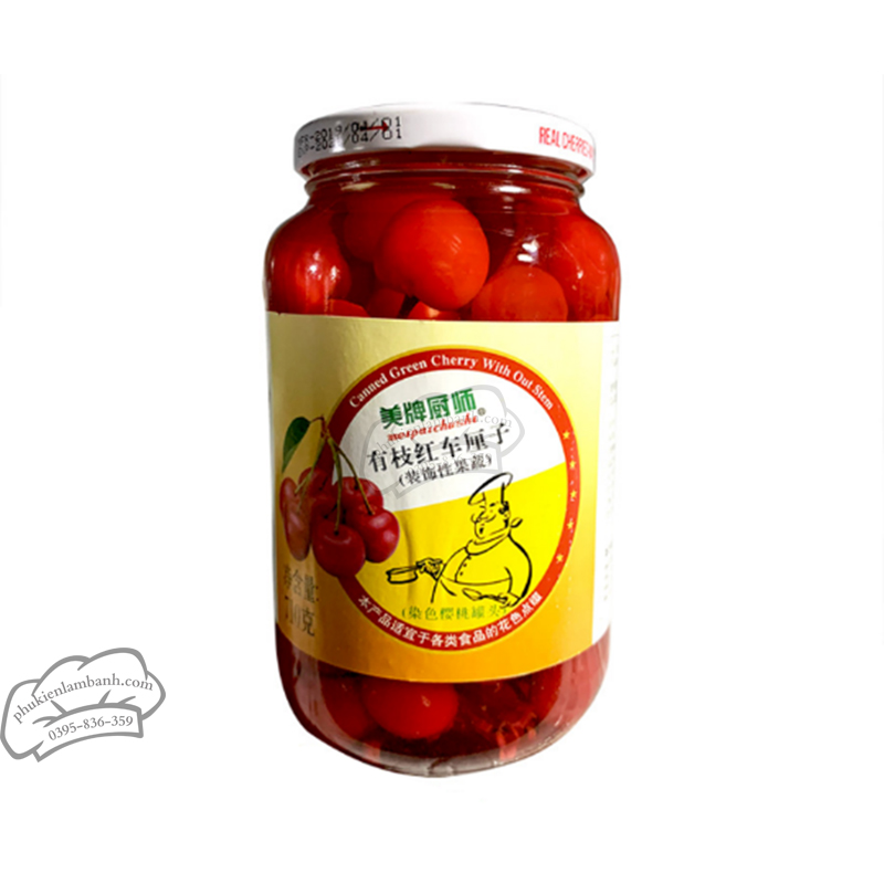 Anh đào lọ 710 gram/lọ - Thùng