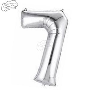 Bóng số bạc số 7 (80cm) - 5 Cái