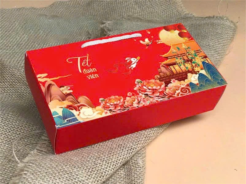 Hộp bánh trung thu 2 bánh không kèm hộp con - 10 Cái - Ảnh 2