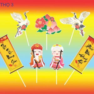 Sét cắm Ông bà thọ 3 - Set