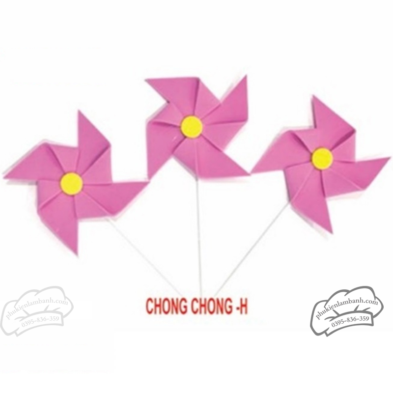 Chong chóng Hồng - Set