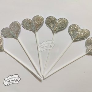 Tim nhũ bạc que nhựa - Gói