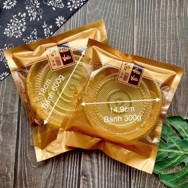 Khay - túi đựng bánh khay vàng 600gr 100 cái - 100 Cái