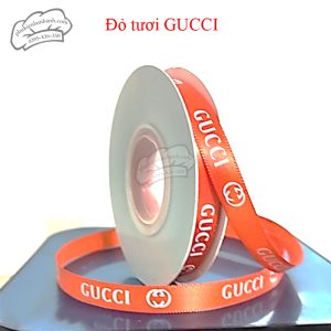 Ruy băng Gucci 1cm x 22m Cam - Cuộn