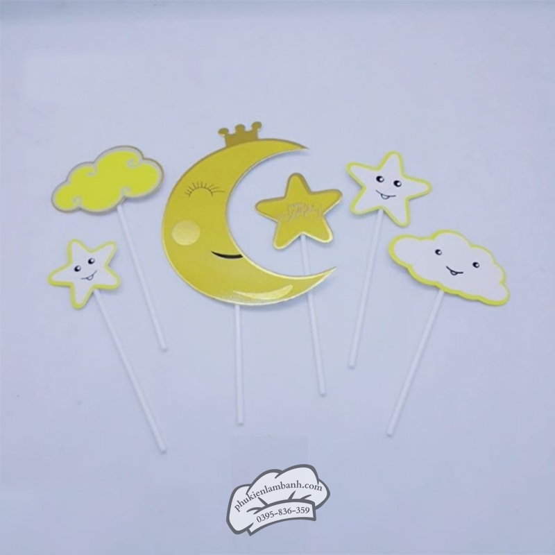 Trắng bóng vàng - Set